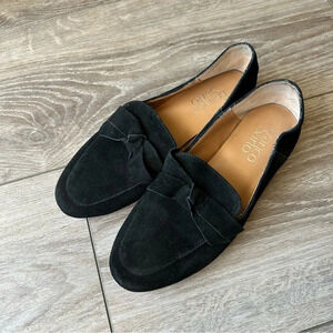 Franco Sarto Black Arthur  Suede Loafer